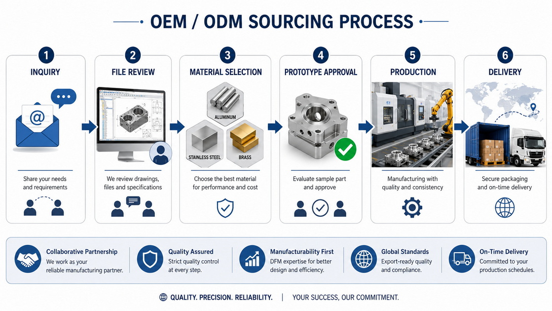 OEM ODM 3D 프린팅 프로젝트 흐름