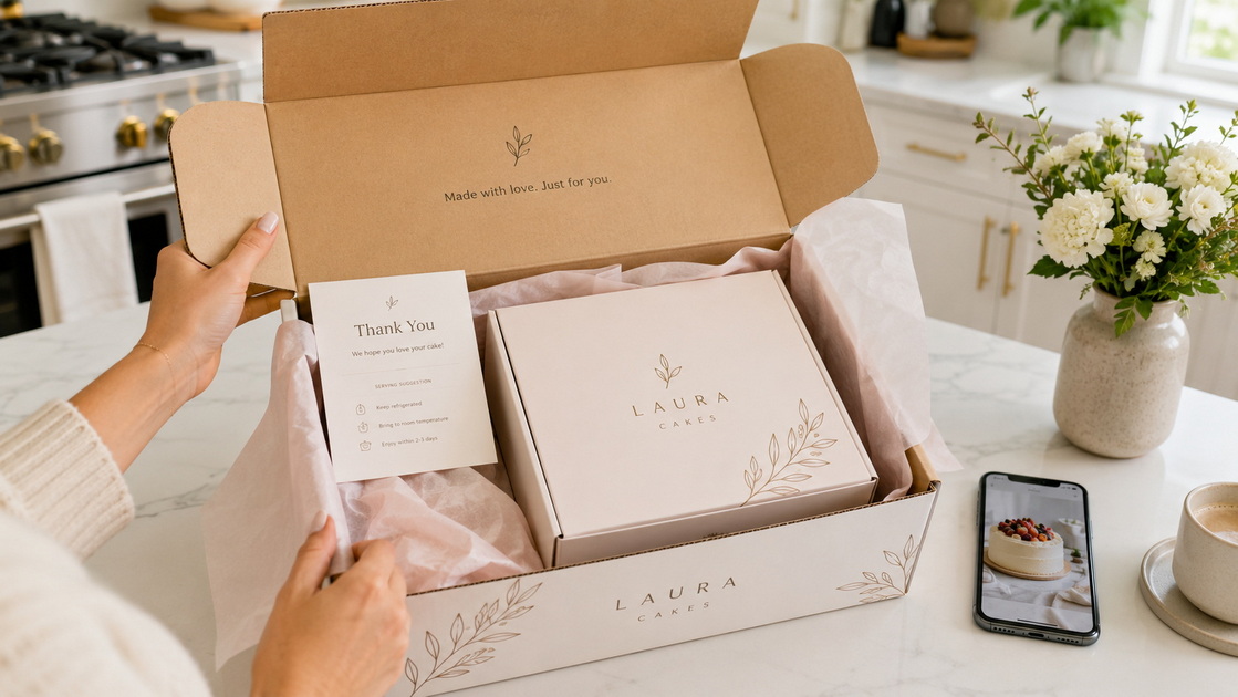 Branded Cake Unboxing-ervaring