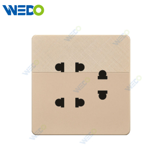 D1 Light Switch Simple Electric, Wall Switch Light 2 Pin Socket/4 Pin Socket Wall Switch PC Material Cover with IEC Report SASO