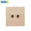 D1 Light Switch Simple Electric, TV SOCKET/ DOUBLE TV SOCKET Wall Switch PC Material Cover with IEC Report SASO