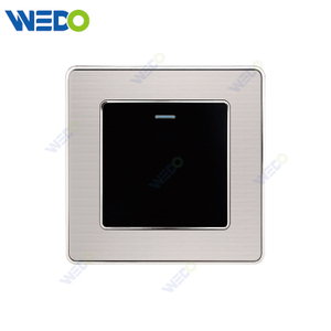 C35 Manufacturer Price EU/UK Standard Electrical Wall Sockets And Switches Plates 1Gang Power Wall Switch And Socket 