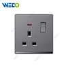 ULTRA THIN A4 Series 15A Switch Socket w/without neon Different Color Different Style Fashion Design Wall Switch 