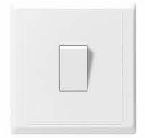 Small Button 1&2&3&4 Gang Exclusive Design Generous Appearance D1 Series Switch Socket 