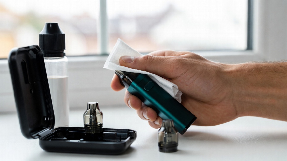 Responsible Vape Storage And Cleaning Sorumlu Elektronik Sigara Depolama ve Temizleme