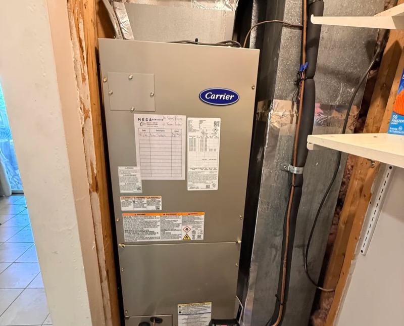 Carrier Performance HVAC Installation キャリアのパフォーマンス HVAC の設置