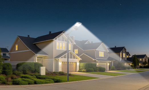 Solar Powered Street Lights na may Camera