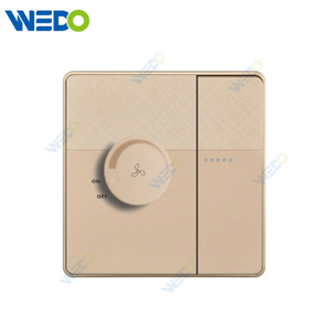 D1 Light Switch Simple Electric, Wall Switch Light 1G Dimmer 500W Wall Switch PC Material Cover with IEC Report SASO
