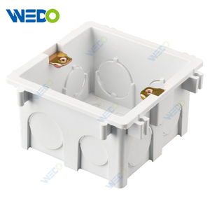 Factory Price High Quality 86 Type White Plastic Wall Mount Pvc Electrical Switch Box