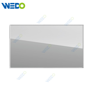 D90 Series Blank Plate 146 250V Light Electric Wall Switch Socket Glass Plate+PC Bottom Material Modern Sockets