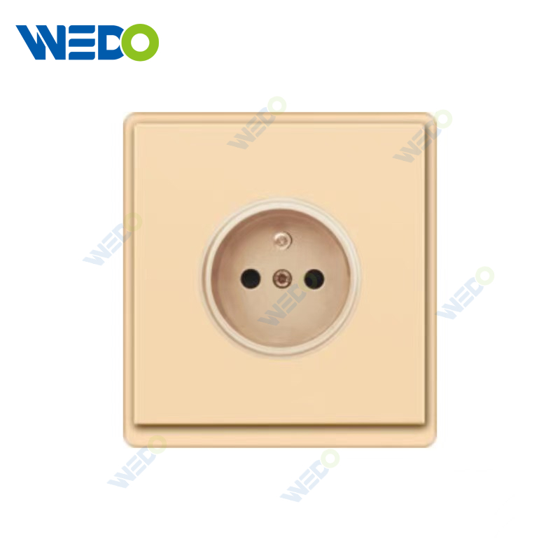 New Design PC French Socket Wall Switch Socket 86*86 mm For Home