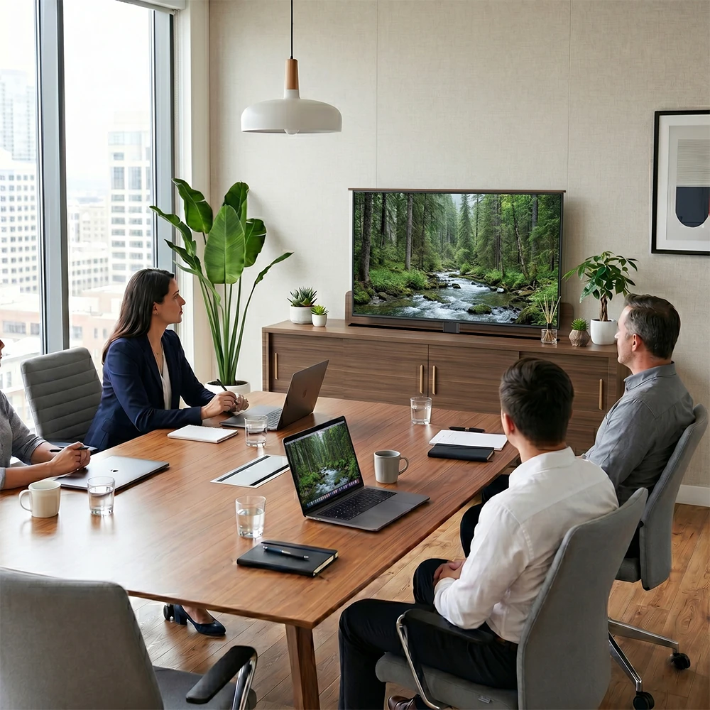 NT33-1TV(B) versteckte TV-Hebehalterung f&uuml;r die Pr&auml;sentation im Besprechungsraum
