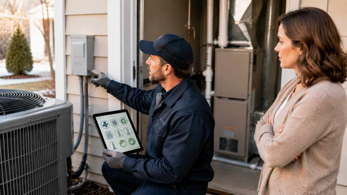 4プロによるHVAC冬季点検