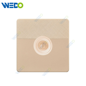D1 Light Switch Simple Electric, Human Body Sensor Switch Wall Switch PC Material Cover with IEC Report SASO