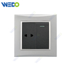 M3 Wenzhou Factory New Design Electrical Light Wall Switch And Socket IEC60669 1G SWITCH 2PIN SOCKET