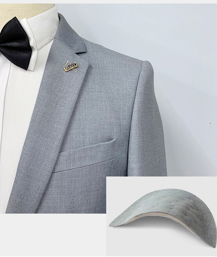 Costume d'affaires &agrave; simple boutonnage pour hommes (5)