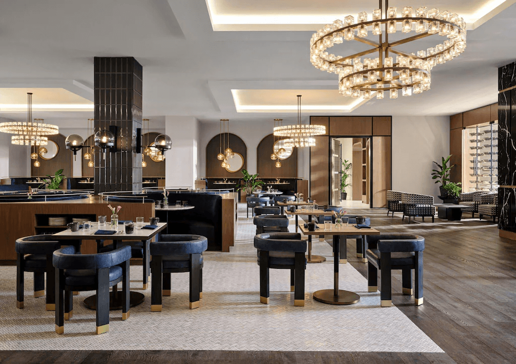 M&ouml;bel f&uuml;r &ouml;ffentliche Bereiche f&uuml;r das InterContinental Hotel