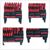 100 pc Screwdriver set contains socket bits with Rack