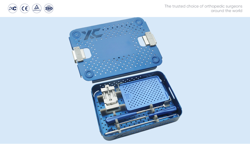 PEEK cervical cage instrument set kugadzira uye yekuvhiya chiridzwa hunyanzvi