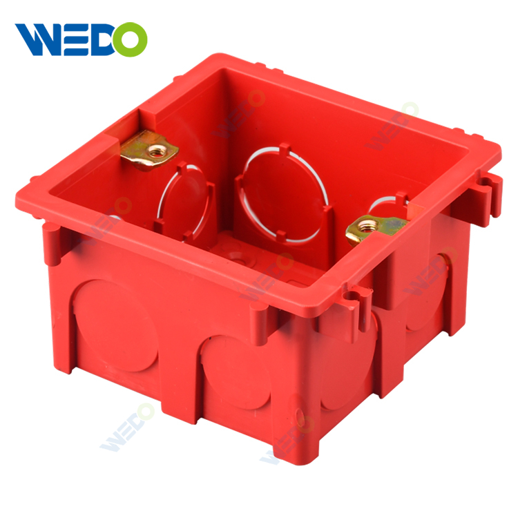 Popular Grey Color Plastic Concealed 86 Type White Wall Switch Box