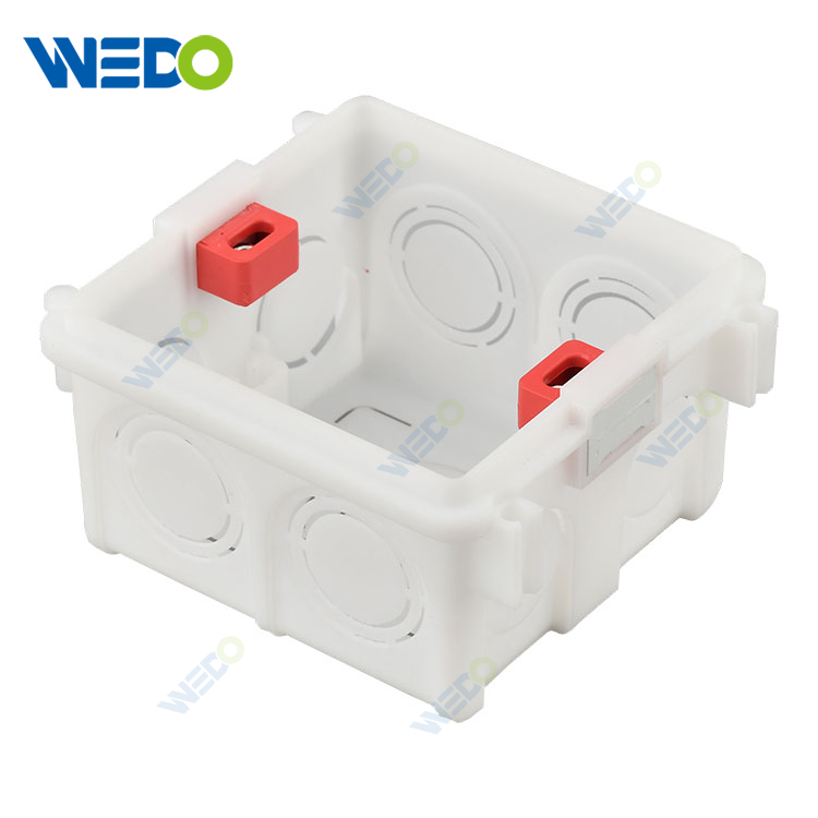 Red Color Hign Quantily 86 Size Plastic Switch And Socket Box