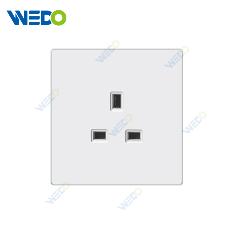 ULTRA THIN SERIES 15A Switch Socket W/Without neon With PC Materical Different Color Home Socket 
