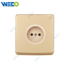 S1 Series French Socket 16A Socket 250V Light Electric Wall Switch Socket 86*146cm PC Material with Chrome Frame Home Switches