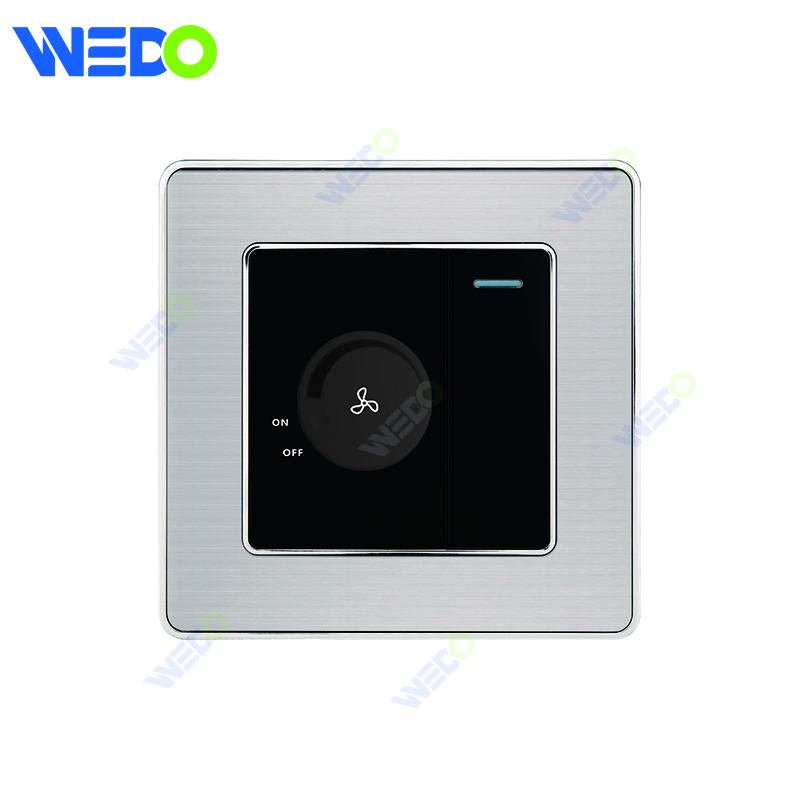 C35 Manufacturer Price EU/UK Standard Electrical Wall Sockets And Switches Plates 1GANG SWITCH DIMMER Power Wall Switch And Socket 