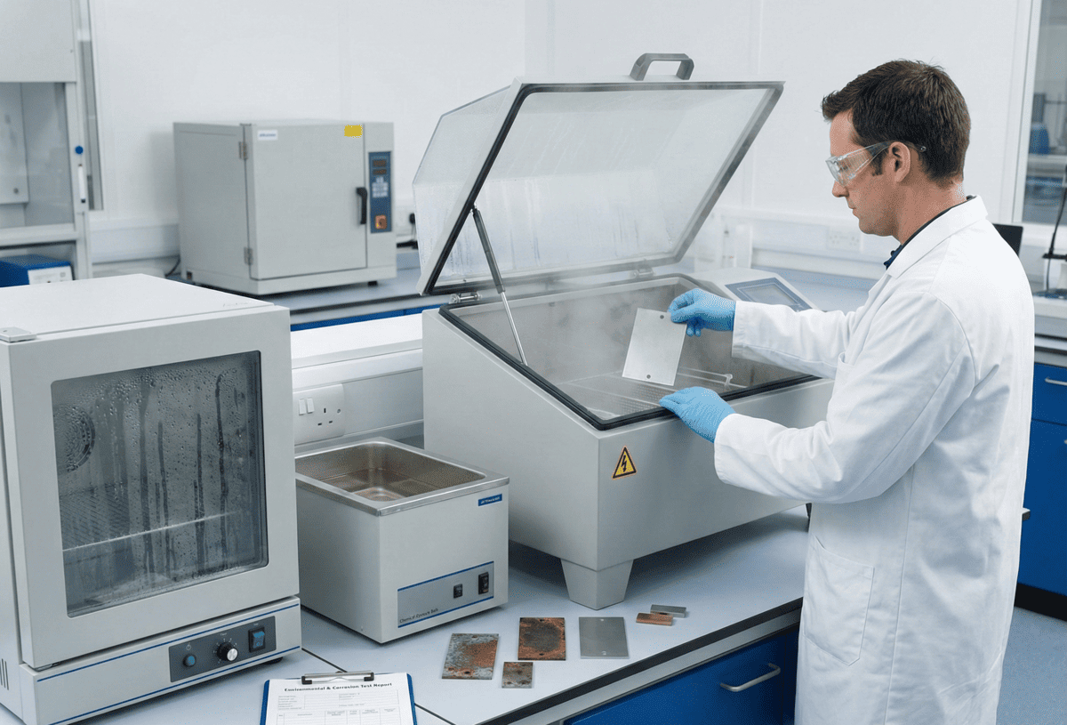 Validation de la r&eacute;sistance environnementale et &agrave; la corrosion