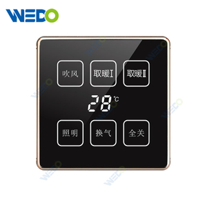 Black Touch Switch for Bathroom Wall Mount Lighting Led