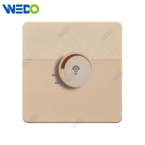 D1 Light Switch Simple Electric, Wall Switch Light Dimmer 500W Wall Switch PC Material Cover with IEC Report SASO