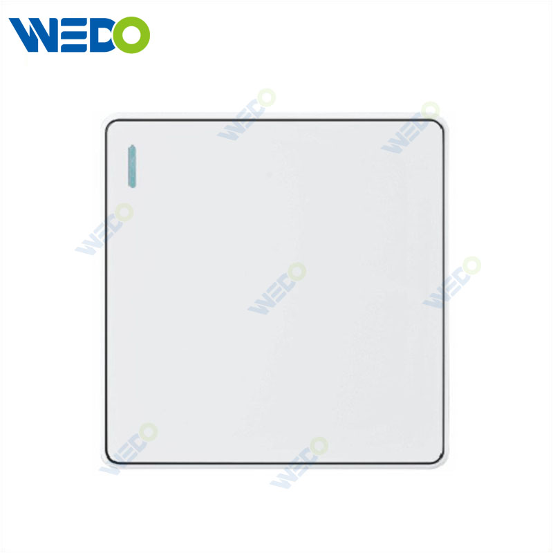 C85 Wall Switch Push On Off UK Standard Electric Switch Socket 1Gang 86 Type UK Wall Switches 