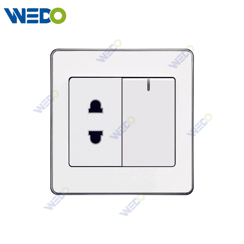 C73 1G SWITCH 2PIN SOCKET/1G SWITCH 4PIN SOCKET Wall Switch Switch Wall Switch Socket Factory Simple Atmosphere Made In China 4 Gang 4 Wire 