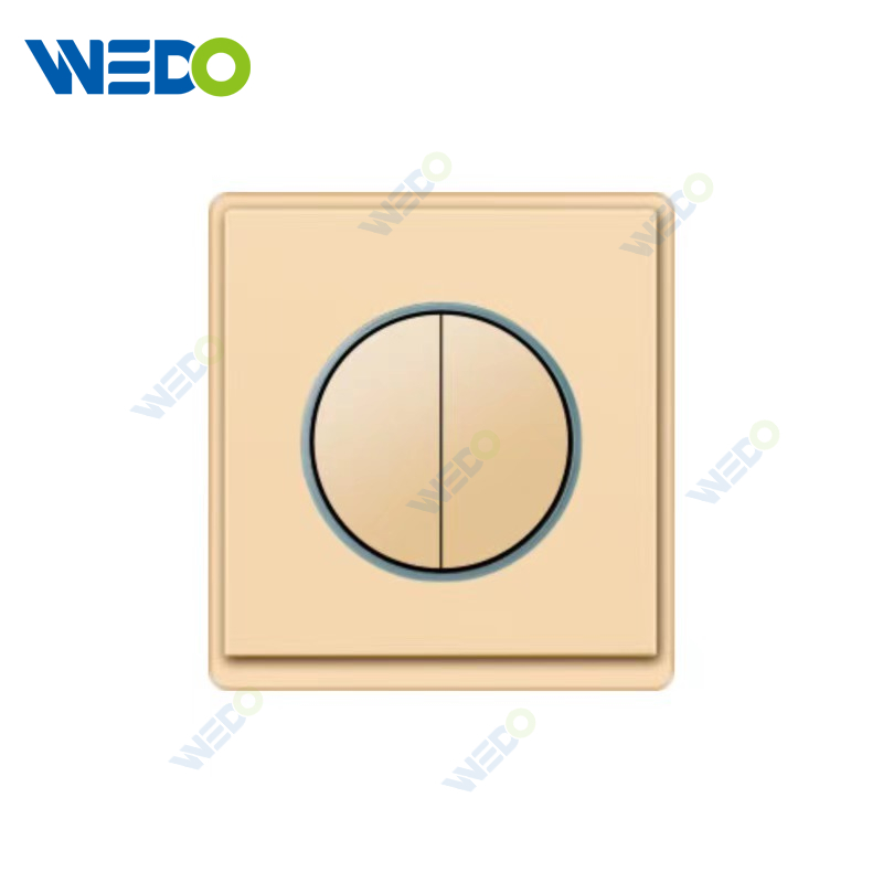 New Design PC 2G Reset Wall Switch Socket 86*86 mm For Home
