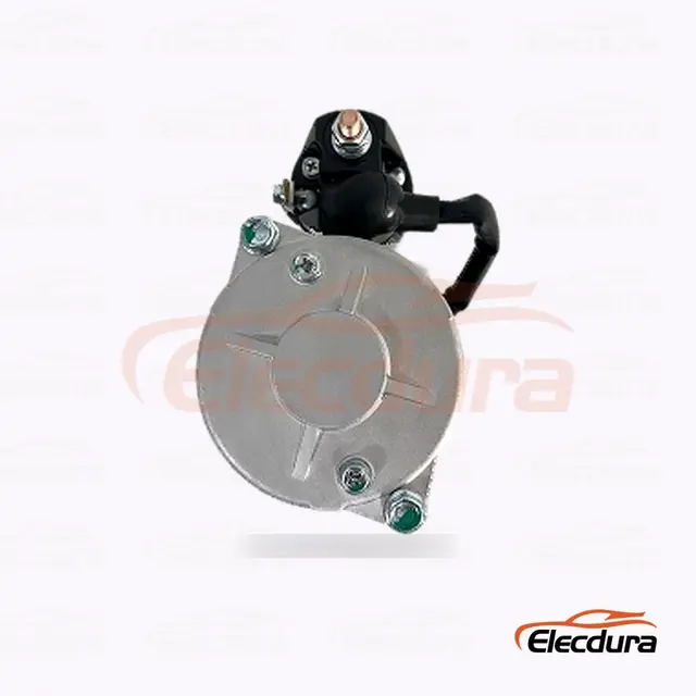FYD147-M 4M50 Sany DH820-6 Udstyr Startmotor , 24V 5.0 kW 11 t&aelig;nder, komplet sidebillede - Startmotor B&oslash;rstefjedertryk og holderinspektion