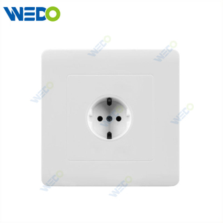 C50 Home Switches 1GANG European Socket White/gold/silver/brush Gold/wood/brush Silver