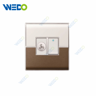 Double Color Plate Pakistan1 Gang And Dimmer Switch 
