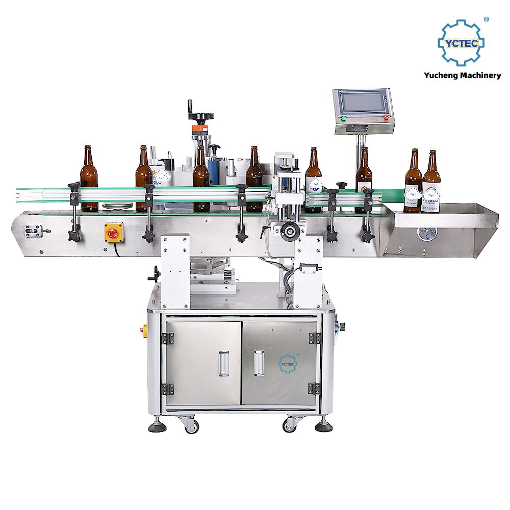 YCT-61 Automatische Rundflaschen-Etikettiermaschine vom Zylindertyp.jpg