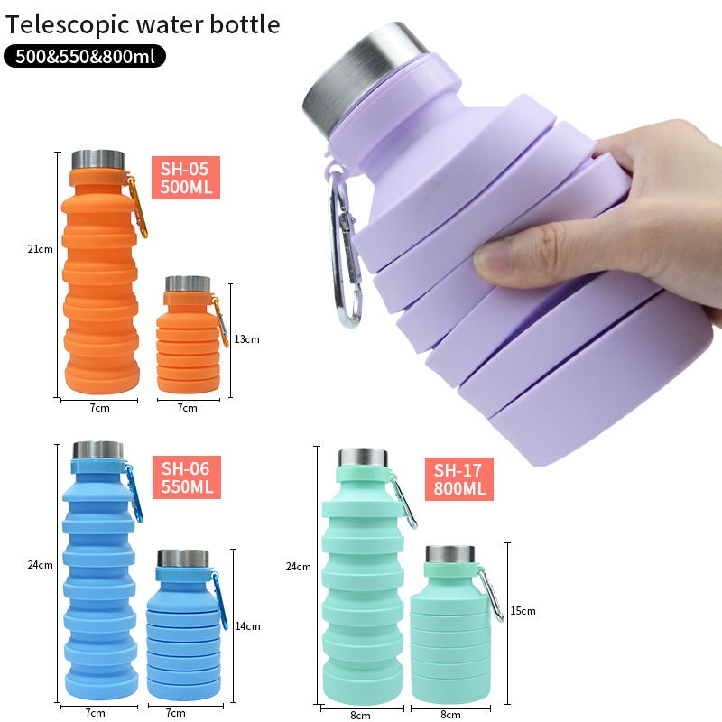 Botella de agua deportiva de silicona plegable.jpg