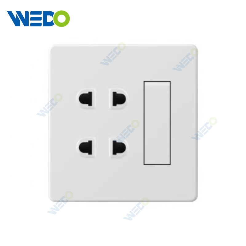 PC 1Gang Switch 2gang 2 Pin Socket Switch Socket for Home