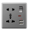 T-S50 Ultra Thin Socket Series Excellent Quality,Super-large Button Design,small Swing Angle