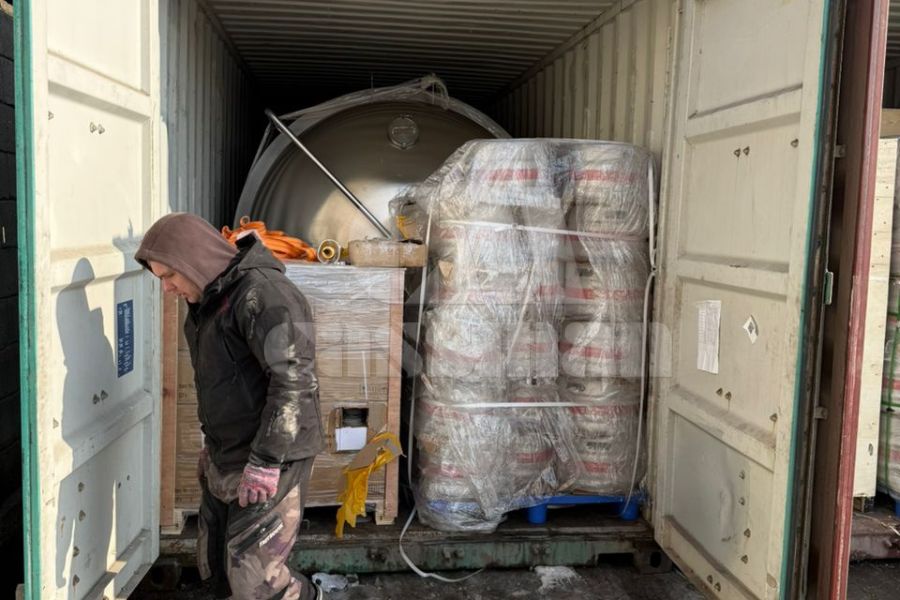 Tangki & Tong Penapaian 10,000L Dihantar ke Uzbekistan