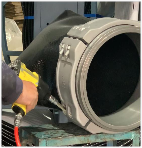 TPU Layflat-slang met grote diameter