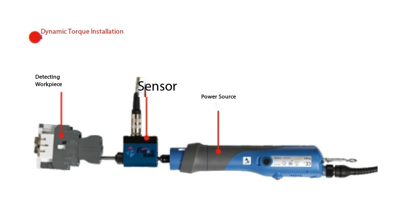 Pemasangan sensor tork