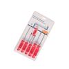 8Pc Transparent Handle Torx Screwdriver Set Acetate Handle Screwdriver Set With Blister Pack
