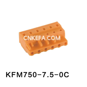 KFM750-7.5-0C Pluggable terminal block