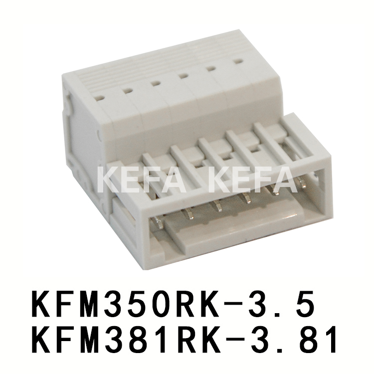 KFM350RK-3.5/ KFM381RK-3.81 Pluggable terminal block